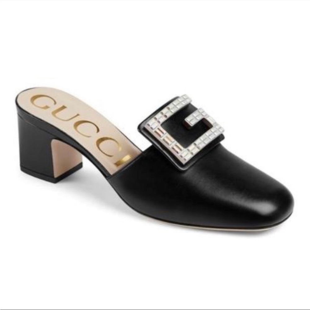 Sold Gucci Madelyn Mules Loafers 37.5